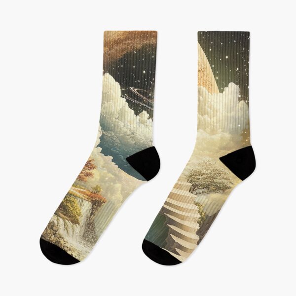 Artikelvorschau, „Dreamscape Odyssey: Die ätherische Brücke“ entworfen und verkauft von bloorose.