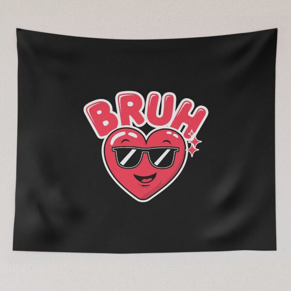 Item preview, Valentine's Day Bruh Heart Sunglasses designed and sold by Alex Songs.