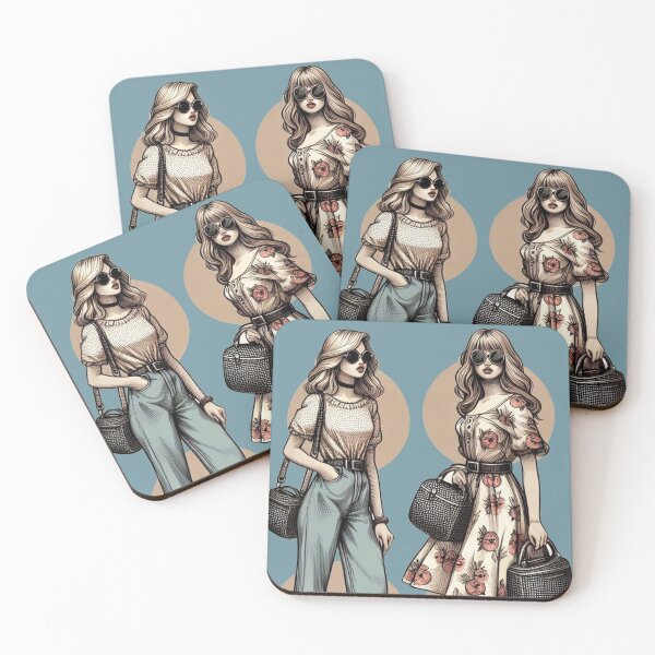 Item preview, Vintage stylish teenage ladies designed and sold by Tori-Rori.