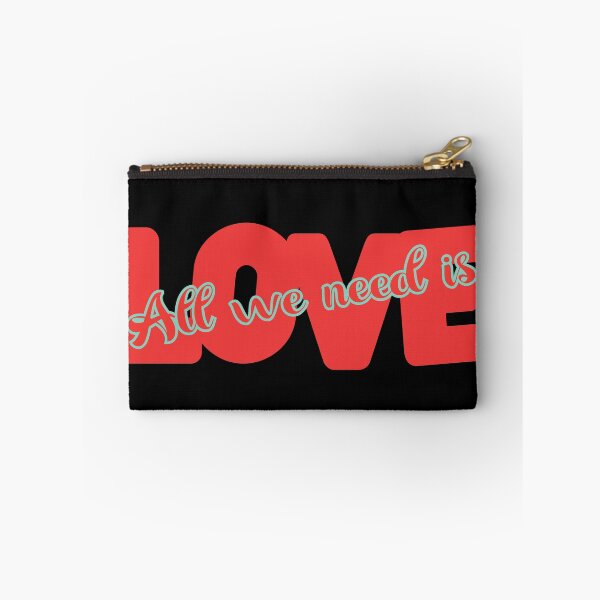 Item preview,  All We Need is Love - Red and Turquoise designed and sold by FaeryNuff.