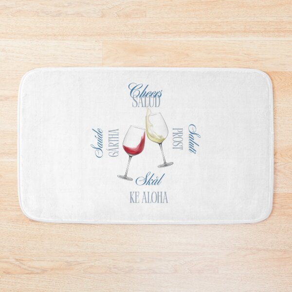 Item preview, Cheers, Salud, Saluti, Prost, Saude, Gartha, - Wine Lover wine afficionado designed and sold by TIPJ.