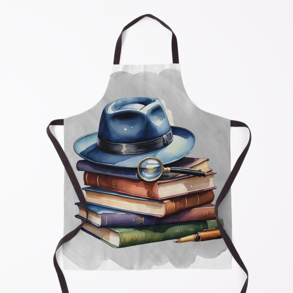 Item preview, Mystery Book Reader, Stack of Mystery Books designed and sold by MamaCDesigns.