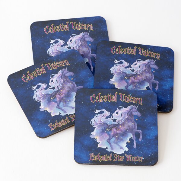 Item preview, Celestial Unicorn: The Enchanted Star Weaver designed and sold by MysticOzzy.