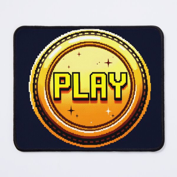 Item preview, Pixel Play Token: Retro Coin designed and sold by Jollys-ArtShop.