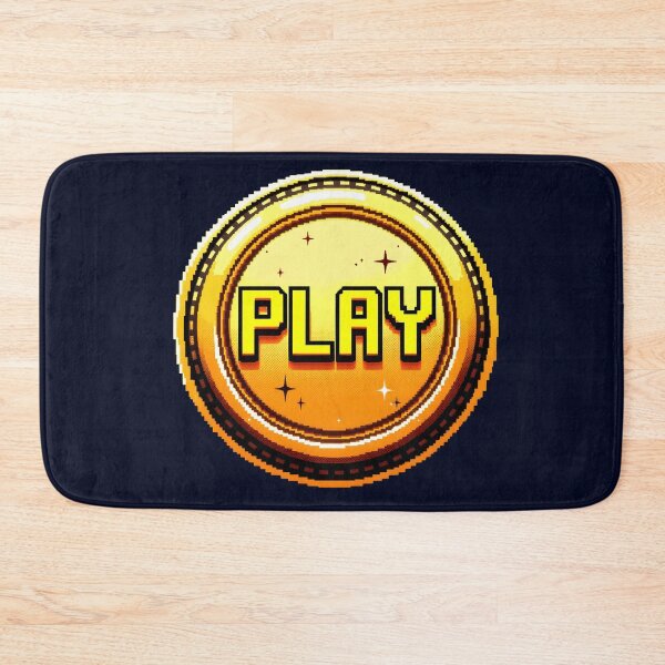 Item preview, Pixel Play Token: Retro Coin designed and sold by Jollys-ArtShop.