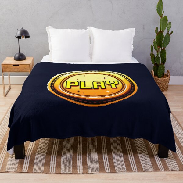 Item preview, Pixel Play Token: Retro Coin designed and sold by Jollys-ArtShop.