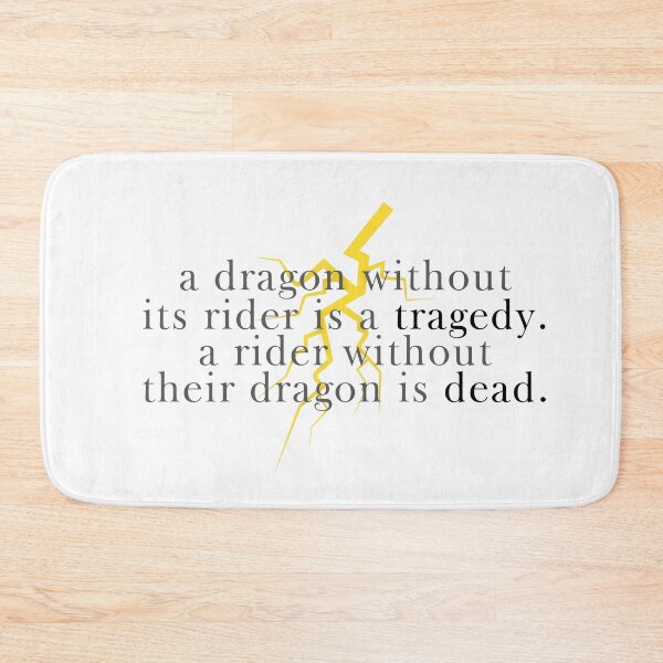 Item preview, "a dragon without its rider is a tragedy. a rider without their dragon is dead." -fourth wing, rebecca yarros designed and sold by madebysam :).