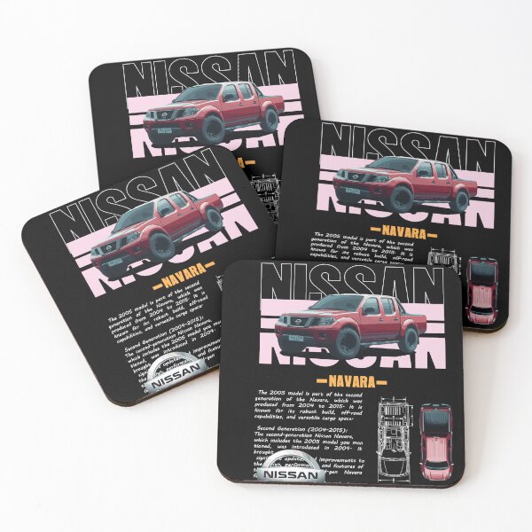 Item preview, Vintage Classic Car Nissan Navara designed and sold by PrintCarClub.
