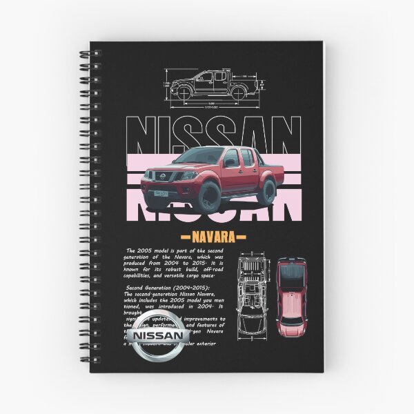 Item preview, Vintage Classic Car Nissan Navara designed and sold by PrintCarClub.