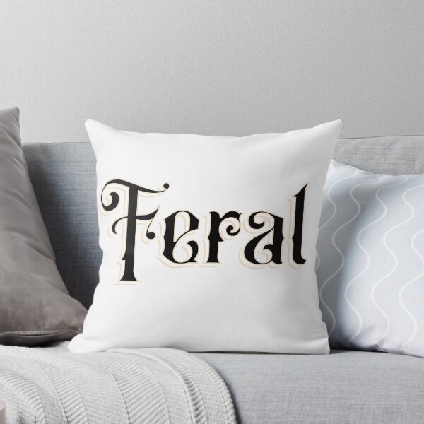 Item preview, Feral - Embrace the Untamed Beauty of Being Wild designed and sold by 2ndSketch.