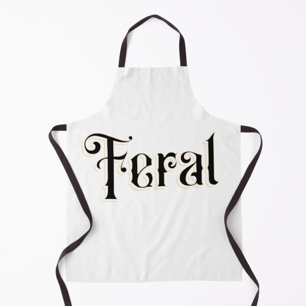 Item preview, Feral - Embrace the Untamed Beauty of Being Wild designed and sold by 2ndSketch.