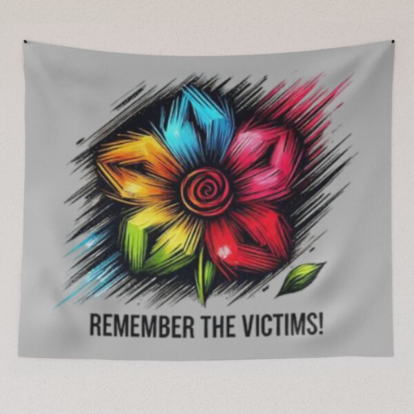 Item preview, REMEMBER THE VICTIMS  designed and sold by Shs-Kenya.