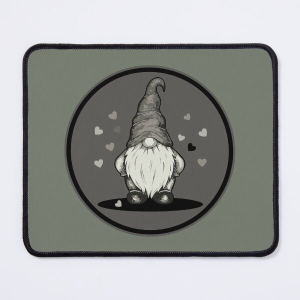 Item preview, Cute Monochrome Gnome 3 designed and sold by fetch-it-studio.