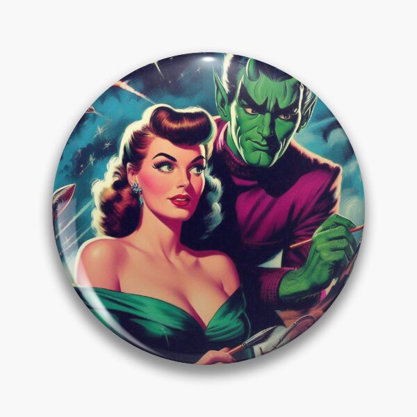 Item preview, Vintage Sci-fi Illustration designed and sold by PulpVintage.