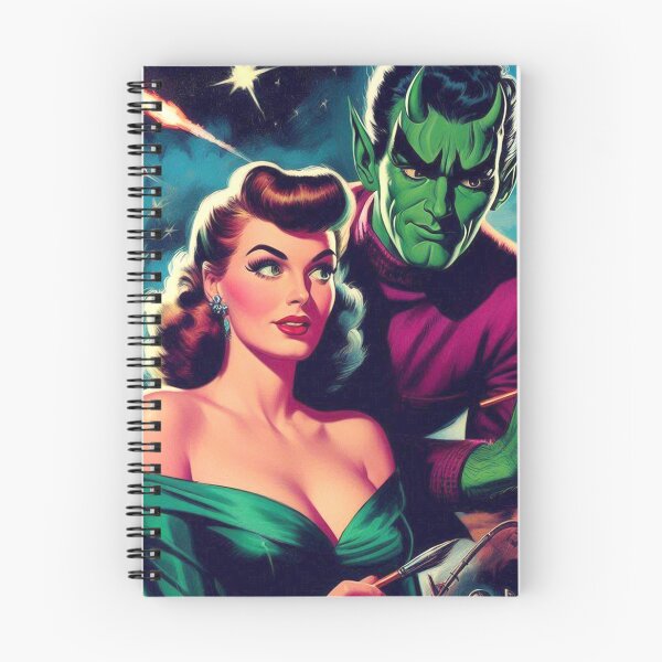 Item preview, Vintage Sci-fi Illustration designed and sold by PulpVintage.