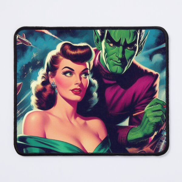 Item preview, Vintage Sci-fi Illustration designed and sold by PulpVintage.