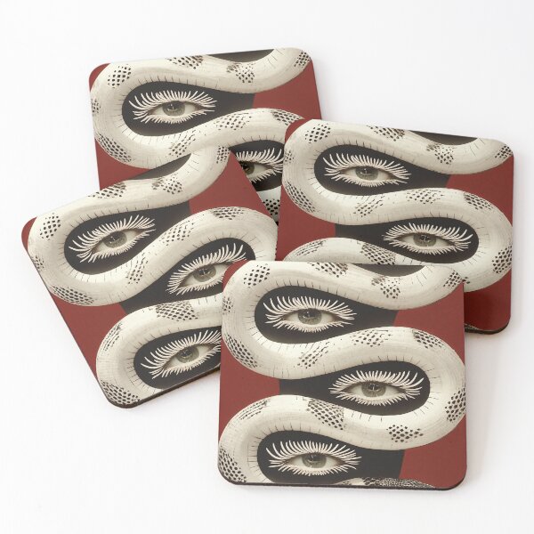 Item preview, Surreal Chinese Year of the Snake: Abstract Face with Serpentine Grace designed and sold by yinyuecreation.