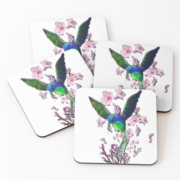 Item preview, hummingbird cherry blossom  designed and sold by CDT Art.
