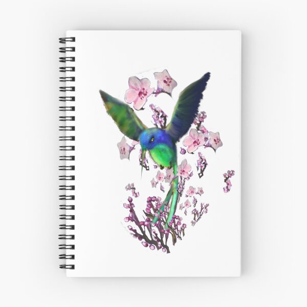 Item preview, hummingbird cherry blossom  designed and sold by CDT Art.