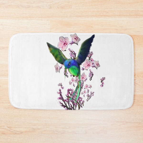 Item preview, hummingbird cherry blossom  designed and sold by CDT Art.