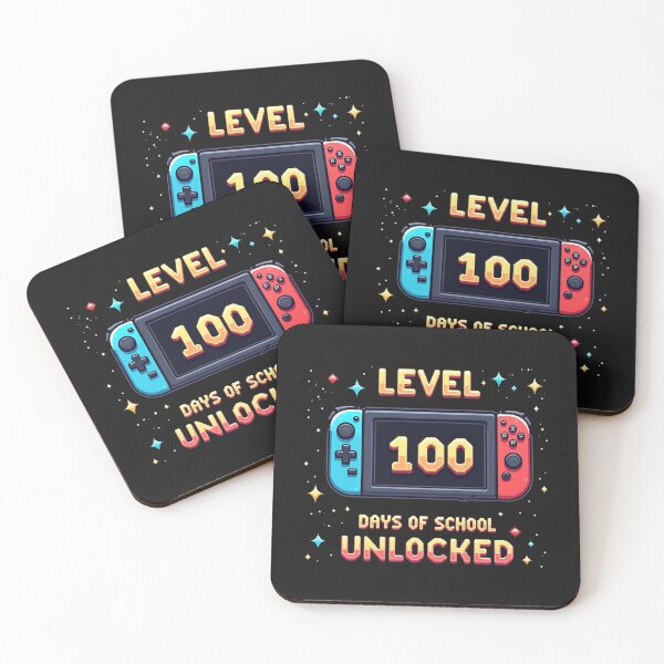 Item preview, Level 100 Days of School Unlocked designed and sold by Alex Songs.