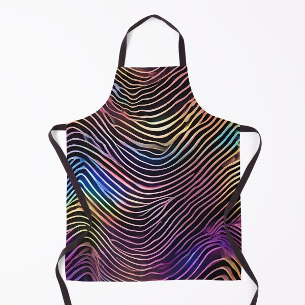 Item preview, Intertwined Holographic Waves and Mesh Pattern designed and sold by Traloch O'Laoi.