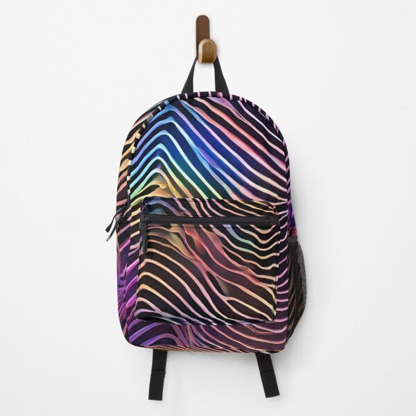 Item preview, Intertwined Holographic Waves and Mesh Pattern designed and sold by Traloch O'Laoi.