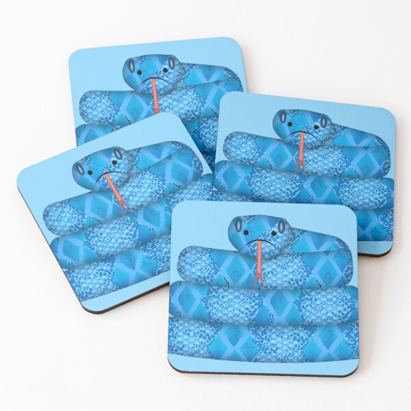 Item preview, Blue Slithering Snake // Colorful Slithering Snakes Sticker Pack designed and sold by Elsy's Art.