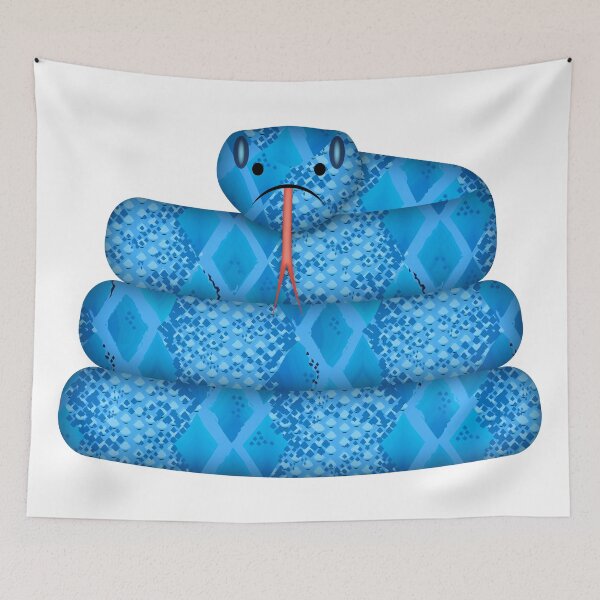 Item preview, Blue Slithering Snake // Colorful Slithering Snakes Sticker Pack designed and sold by Elsy's Art.