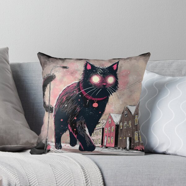 Item preview, Icelandic Christmas Yule Cat designed and sold by HRSCreates.