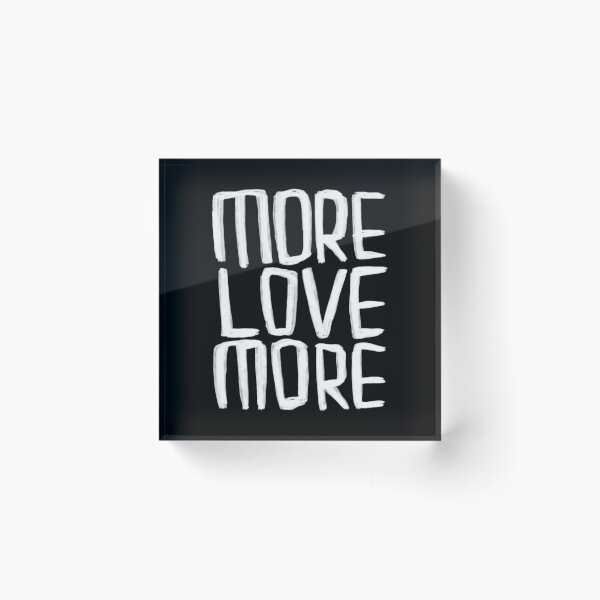 Artikelvorschau, Mehr Liebe, More love more, spread love entworfen und verkauft von badlydrawnbabe.