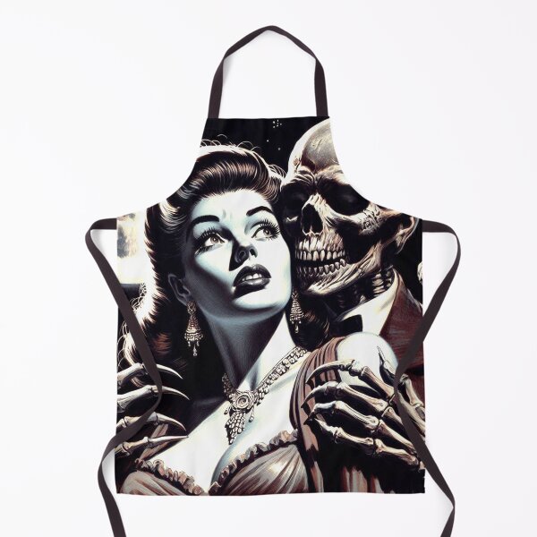 Artikelvorschau, Retro-Horror-Kunst entworfen und verkauft von PulpVintage.