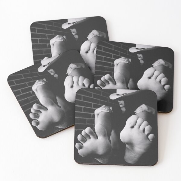 Item preview, Dirty Fantasies | Foot Worship Academy | Girl with Hat and Feet Soles designed and sold by Chic Snaps.