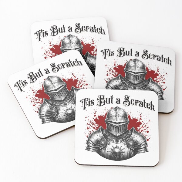 Item preview, Tis But A Scratch - Black Knight Funny Quote designed and sold by 2ndSketch.