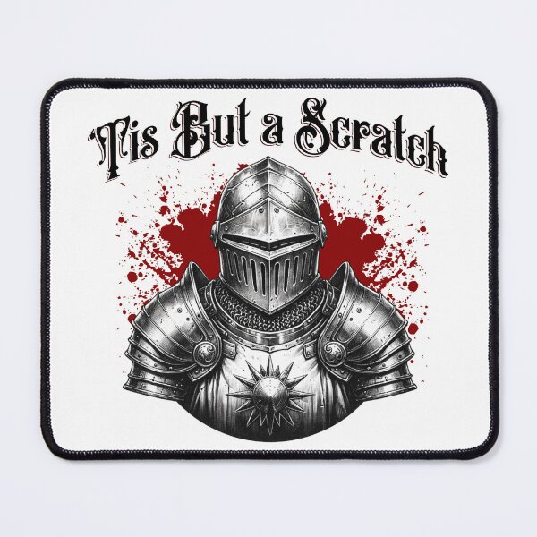 Item preview, Tis But A Scratch - Black Knight Funny Quote designed and sold by 2ndSketch.