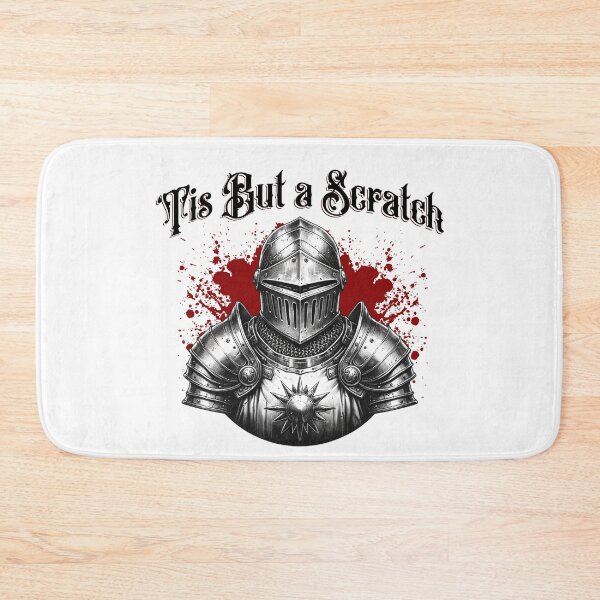 Item preview, Tis But A Scratch - Black Knight Funny Quote designed and sold by 2ndSketch.