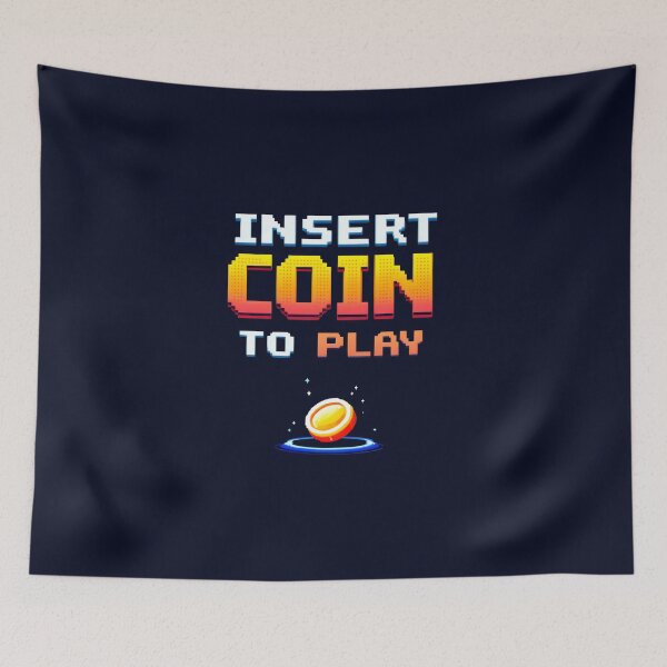 Item preview, Insert Coin to Play: Pixel Animation designed and sold by Jollys-ArtShop.