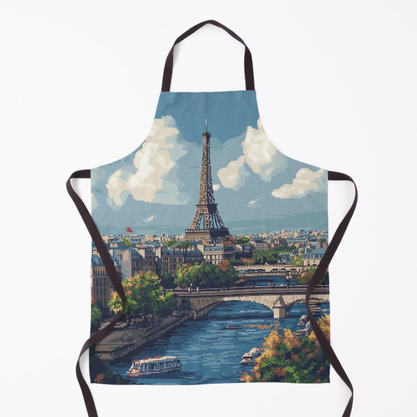 Aperçu de l'œuvre Paris en 8bit créée et vendue par Rtymer.