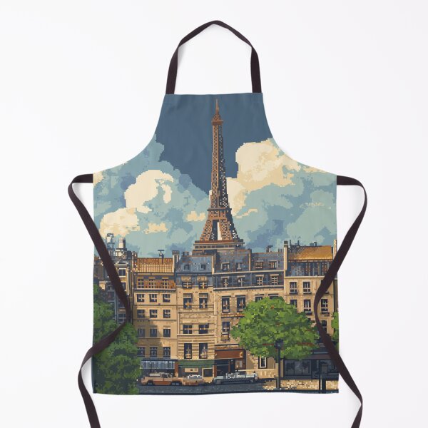 Aperçu de l'œuvre Paris en 8bit créée et vendue par Rtymer.