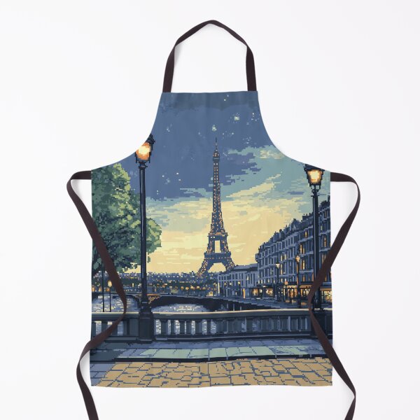 Aperçu de l'œuvre Paris en 8bit créée et vendue par Rtymer.