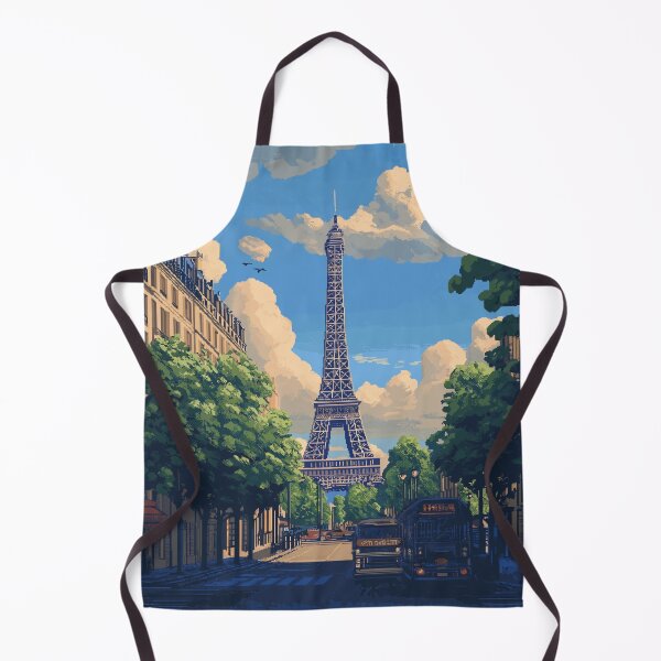 Aperçu de l'œuvre Paris en 8bit créée et vendue par Rtymer.