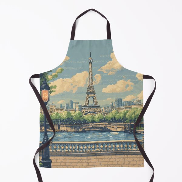 Aperçu de l'œuvre Paris en 8bit créée et vendue par Rtymer.