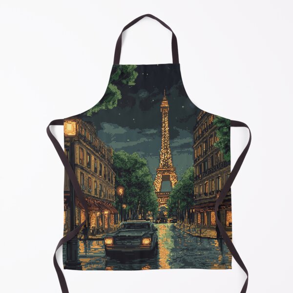 Aperçu de l'œuvre Paris en 8bit créée et vendue par Rtymer.