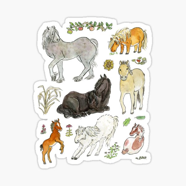 Year of the Horse Sticker