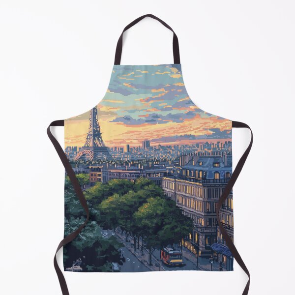 Aperçu de l'œuvre Paris en 8bit créée et vendue par Rtymer.