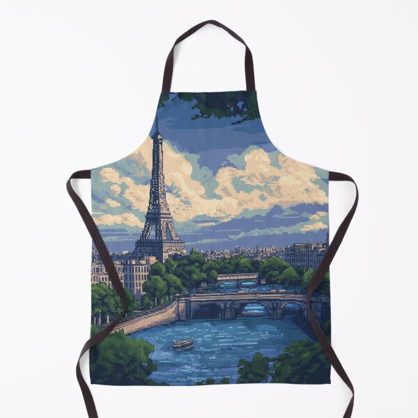 Aperçu de l'œuvre Paris en 8bit créée et vendue par Rtymer.