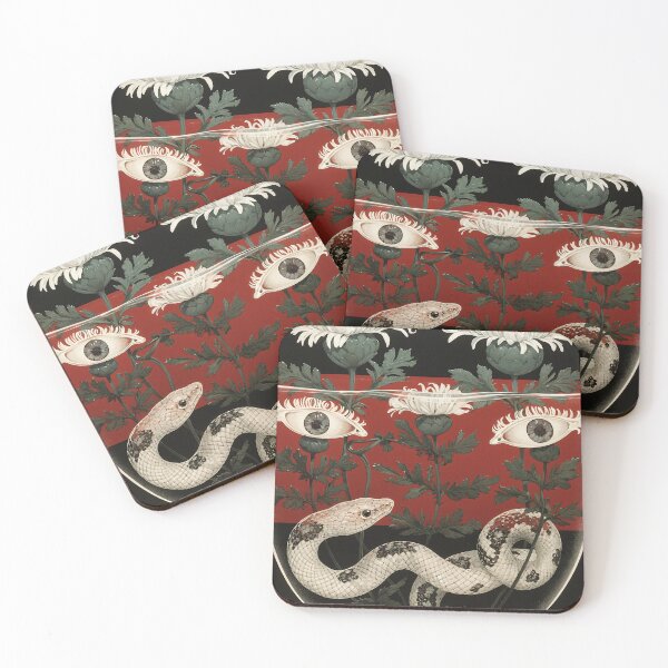 Item preview, Copy of Surreal Chinese Year of the Snake: Abstract Face with Serpentine Grace designed and sold by yinyuecreation.
