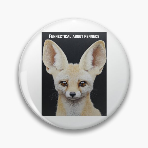 Item preview, Fennectical about Fennecs (Fanatical about Fennec Foxes) designed and sold by XYZish.