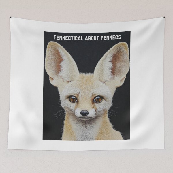 Item preview, Fennectical about Fennecs (Fanatical about Fennec Foxes) designed and sold by XYZish.