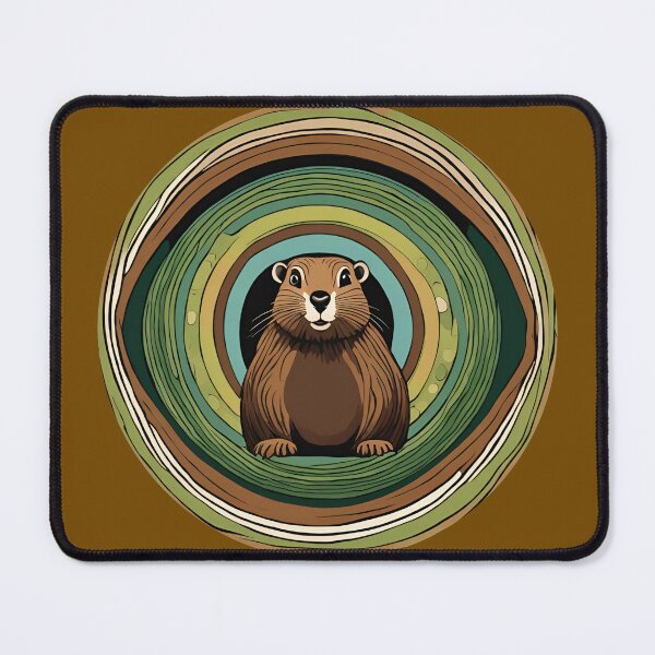 Item preview, Groundhog Tunnel Vision Abstract Art designed and sold by Traloch O'Laoi.